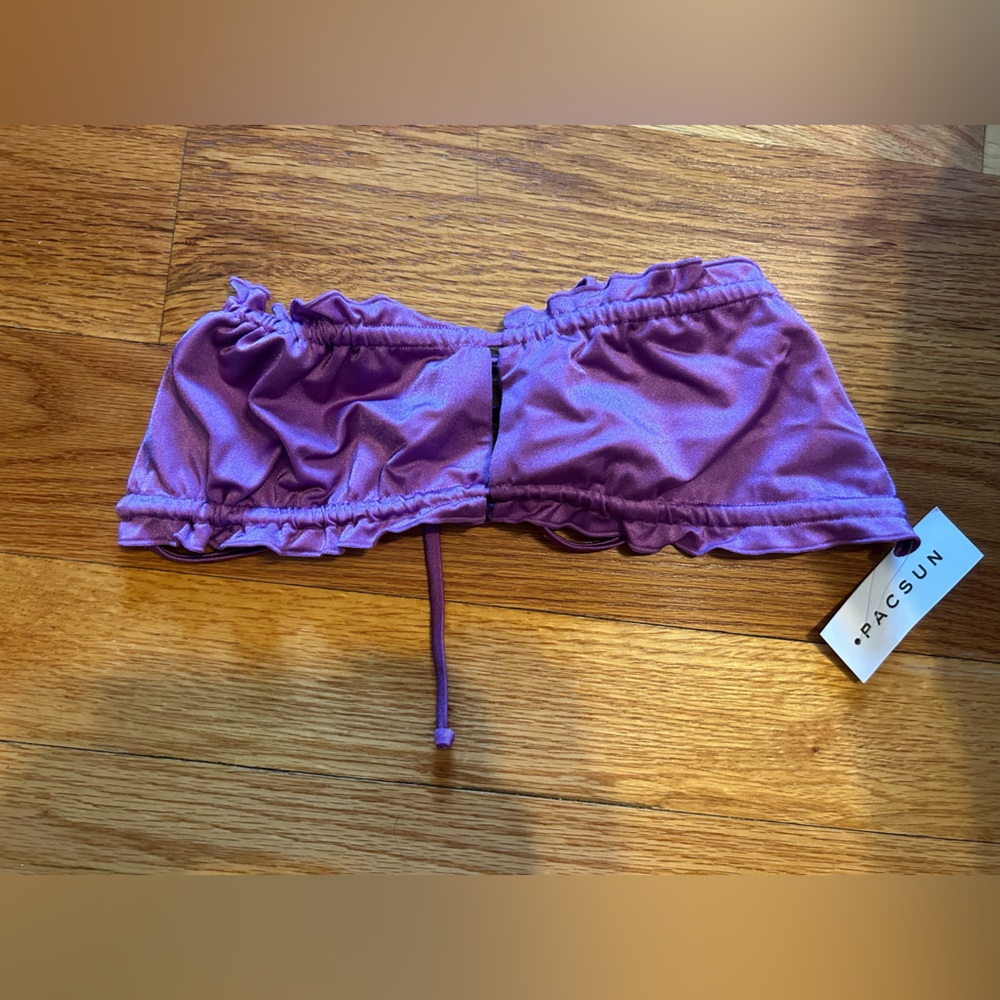 NWT PACSUN bandeau bikini top